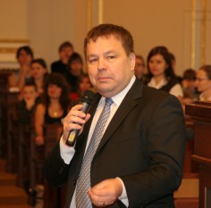 Logical Olympiad Finals 2011: the opening speech was given by Petr Tluchoř