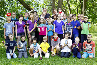 participants of the Logical Olympiad Summer Camp (photo: Jiri Kotatko) [click on the image to enlarge it]