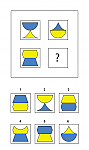 Obrázek 3: MITCH mini – druhým typem položky (testové úlohy) je maticový typ úlohy.