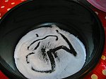 Jemná motorika - kreslení do soli