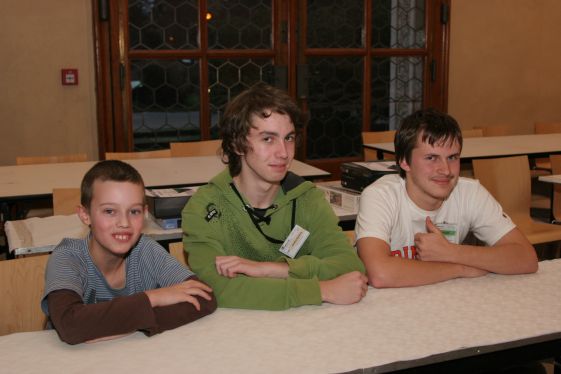 left to right: Jan Brada, Ondrej Motlicek, Jiri Guth