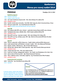 Konference Mensa pro rozvoj nadání - listopad 2014