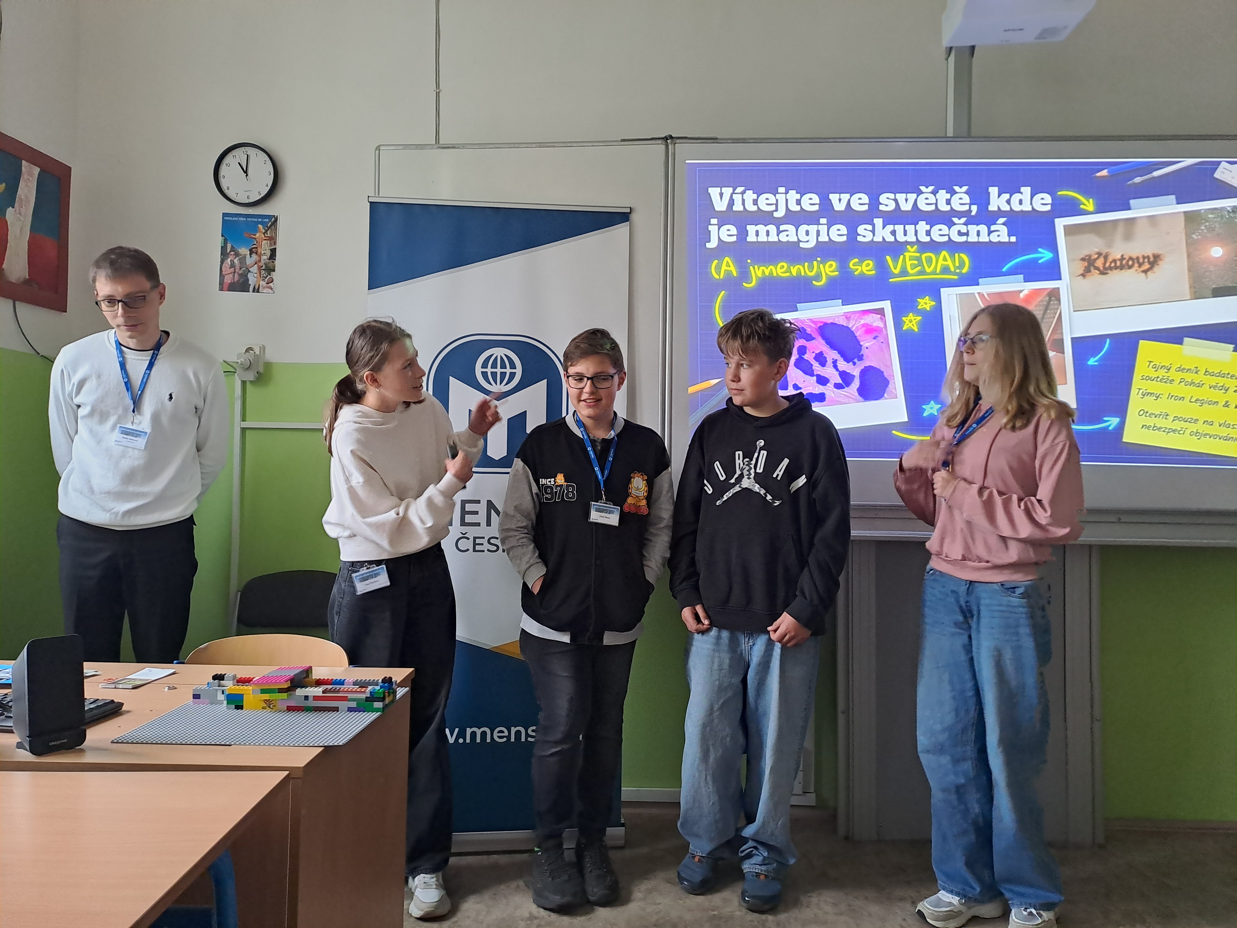 Předávání diplomů Mensa Česko