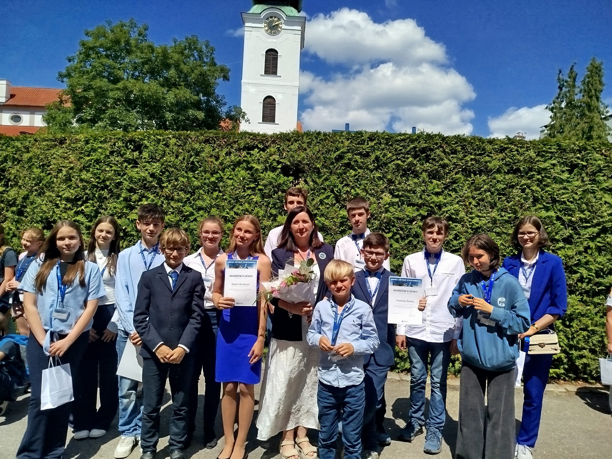 Atmosféra na dětských konferencích Mensy