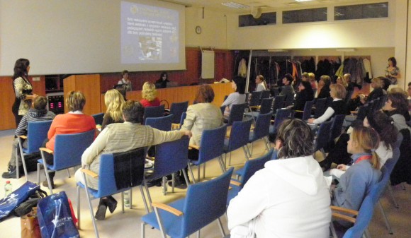 foto z konference Mensa pro školy v Karlových Varech (únor 2011)