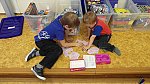 Deskové hry a zajímavé úkoly (Klub dětí ZŠ Křídlovická)