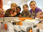 LEGO robot (Kroužek šikovných dětí při ZŠ Demlova, Jihlava)