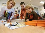 LEGO robot (Kroužek šikovných dětí při ZŠ Demlova, Jihlava)