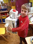 Marečkův robot by mohl nahradit plně Leoše mareše při zábavných pořadech...je plně vybaven technikou