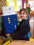 nelekejte se, to je robot, co hlídá pitný režim......