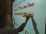 Interaktivní tabule - vlajky (MŠ U Uranie)