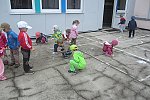 Hry na školním hřišti (MŠ Vyhlídka, Valašské Meziříčí - třída Kuřátek)