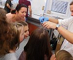 Exkurze v laboratořích UJEP Přírodovědecké fakulty