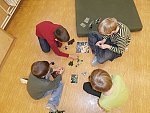 Papírové hlavolamy a deskové hry (Klub dětí ZŠ Křídlovická)