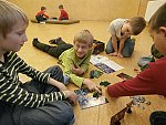 Papírové hlavolamy a deskové hry (Klub dětí ZŠ Křídlovická)