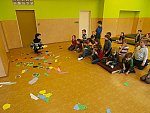 Vystřihovánky a zašifrované Vánoce (Klub dětí ZŠ Křídlovická)