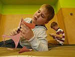 Vystřihovánky a zašifrované Vánoce (Klub dětí ZŠ Křídlovická)