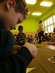 Vystřihovánky a zašifrované Vánoce (Klub dětí ZŠ Křídlovická)