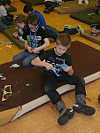 Vystřihovánky a zašifrované Vánoce (Klub dětí ZŠ Křídlovická)