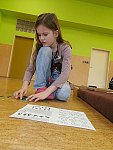 Vystřihovánky a zašifrované Vánoce (Klub dětí ZŠ Křídlovická)