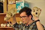 Návštěva Ústavu antropologie PřF, laboratoře morfologie a forenzní antropologie (Klub dětí ZŠ Křídlovická)