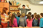 Návštěva Ústavu antropologie PřF, laboratoře morfologie a forenzní antropologie (Klub dětí ZŠ Křídlovická)