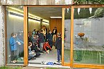 Návštěva u ing. arch. Makovského: betonový dům (Klub dětí ZŠ Křídlovická)