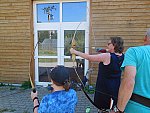 Návštěva lukostřeleckého oddílu v Děčíně s ukázkou výuky (KND Oříšek, Děčín)