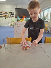 prezentace pokusu o kyslíku